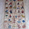 5x3 Cute Alpahabet Handmade Namda Rug
