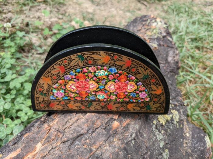 Paper Mache Tissues & Napkin Holder for Dining Table