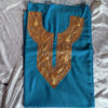 Blue Summer Cool Suit with Fine Tilla Embroidery
