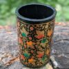 Black Paper Mache Holder