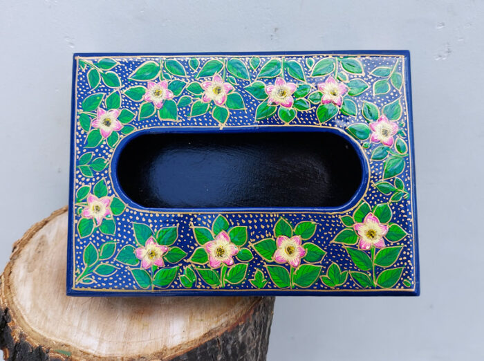 Sabz Paper Mache Napkin Box - Image 2