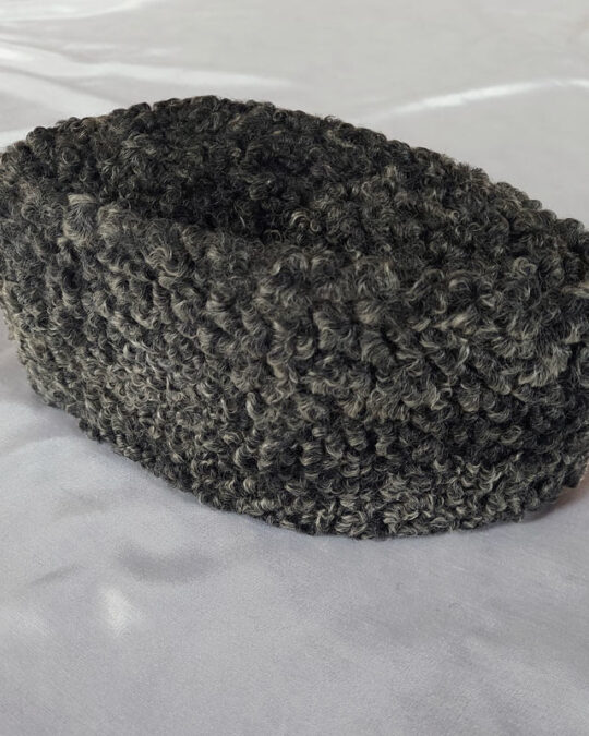Grey Kashmiri Karakul Cap