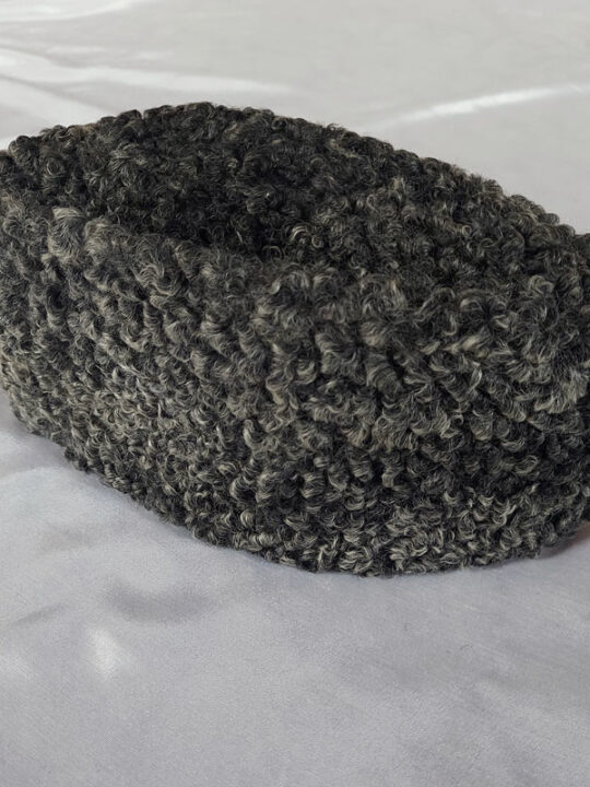 Grey Kashmiri Karakul Cap