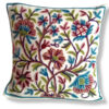 Wangan Rang Hand Embroidered Crewel 16×16 Cushion Cover