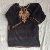 Kids Black Velvet Pheran (Length 24)