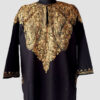 Black Aari Naal Work Cashmilon Pheran