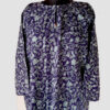 Dark Blue Jali Aari Work Cashmilon Pheran