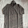 Dark Grey with Red Check Lines Boys Pheran (Length 35)