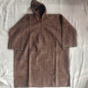 Dark Brown Green Check Boys Kashmiri Pheran (Length 38)