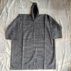 Dark Grey Blue Check Boys Kashmiri Pheran (Length 34)