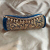 Dark Blue Clutch With Tilla Work