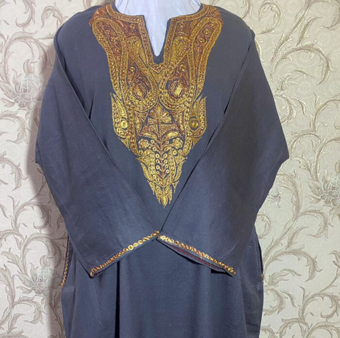 Royal Purple Pure Raffal Tilla Pheran