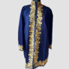 Blue Aari Work Woolen Jacket