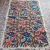 6x4 Flora n Fauna Double Work Handmade Aari Embroidered Wool Namda