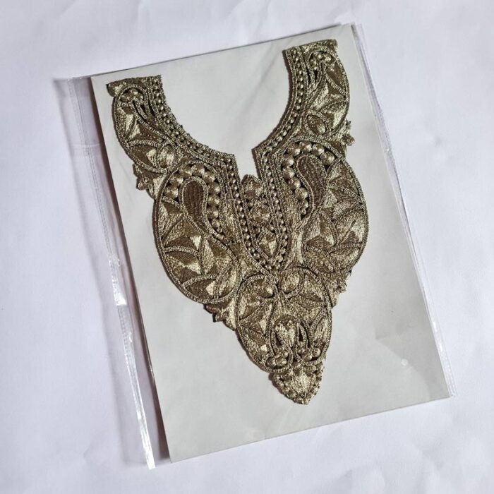 Antique Golden Tilla Patch