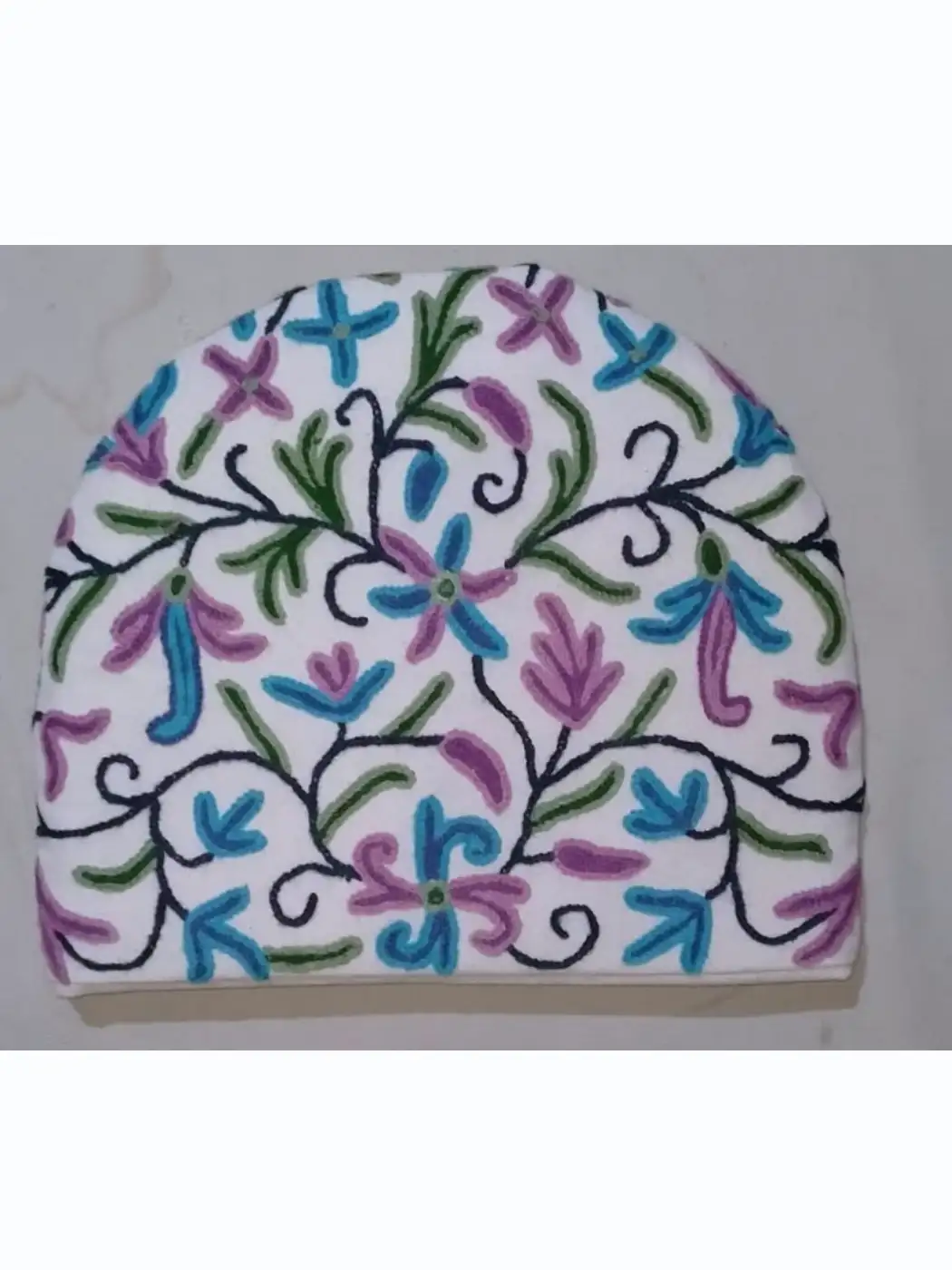 Handmade Quilted Tea Cozy | Lavendar and Blue