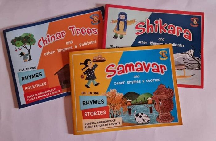 Children Kashmiri Rhyme Books (Set of 3)