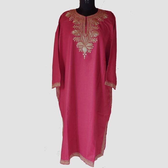 Red Tweed Tilla Pheran - Image 2