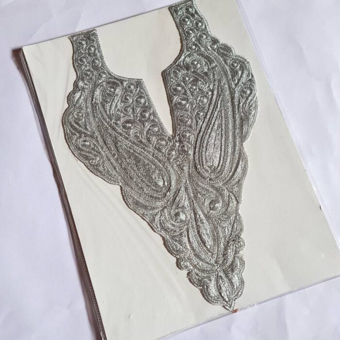 Bodh Nal Silver Tilla Patch