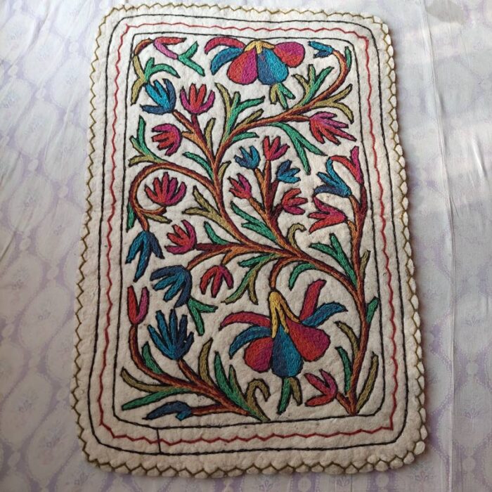 3x2 Boyn Shaq Handmade Aari Embroidered Namda