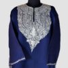 Dark Blue Raffal Tilla Pheran