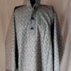 Grey Check Pheran for Men