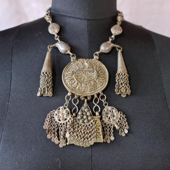 Vintage & Antique Handmade Luxury Kashmiri Necklace