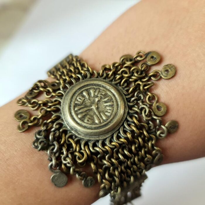 Vintage Kashmiri Handmade Watch Bracelet