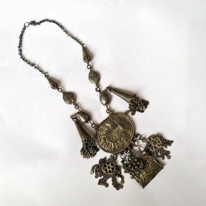 Vintage & Antique Handmade Luxury Kashmiri Necklace - Image 3