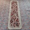 6x2 Brown Handmade Aari Embroidered Runner Namda