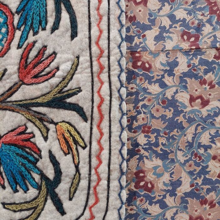 5x3 ZePosh Handmade Aari Embroidered Wool Namda - Image 2