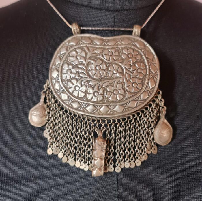 Vintage Kashmiri Handmade Pendant