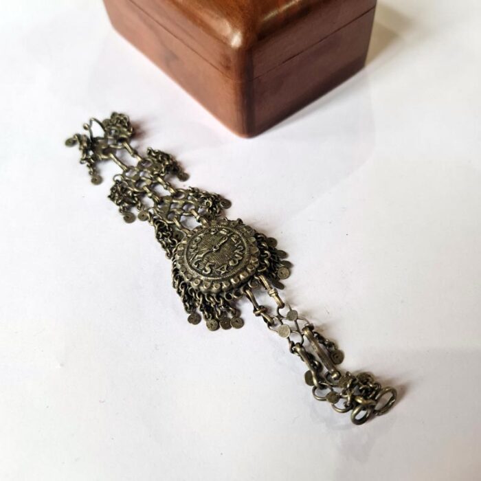 Vintage & Handmade Kashmiri Watch Design Bracelet