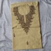 Light Yellow Summer Cool Paper Mache Handwork Suit