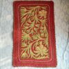 3x2 Maroon Handmade Aari Embroidered Namda