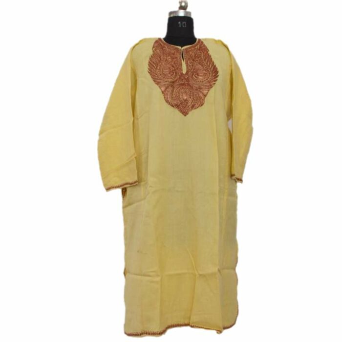 Cream Raffal Tilla Pheran - Image 3