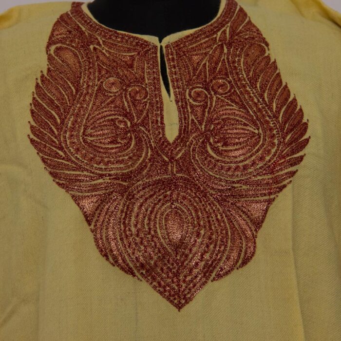Cream Raffal Tilla Pheran - Image 2