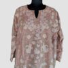 Nude Color Raffal Aari Jama Work Pheran