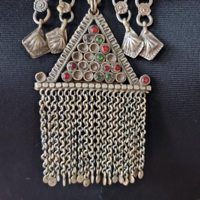 Vintage & Antique Handmade Kashmiri Necklace - Image 3