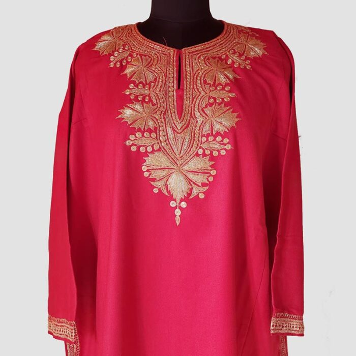Red Tweed Tilla Pheran