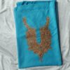 Blue Ruby Cotton Sozni Work Suit