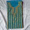 Blue Spun Aari Handwork Suit