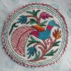 2x2 Round Bird Handmade Wool Namda Rug