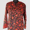 Black Aari Emroidered Georgette Kurta