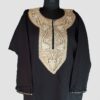 Black Cashmilon Zari Pheran