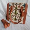 Brown Handwork Leather Handbag Cum Sling