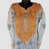 Silk Harud Aari Work Kurta