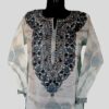 Silk Kruhun Aari Work Kurta