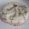 White Toosha Sozni Cap