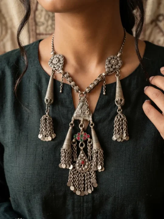 Asheekh Antique Kashmiri Handmade Kashmiri Necklace